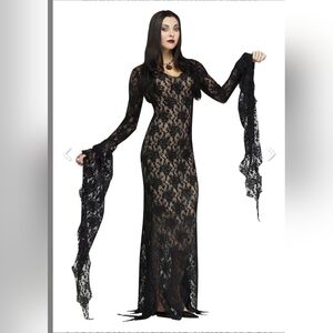 Miss Darkness (morticia adams) costume
